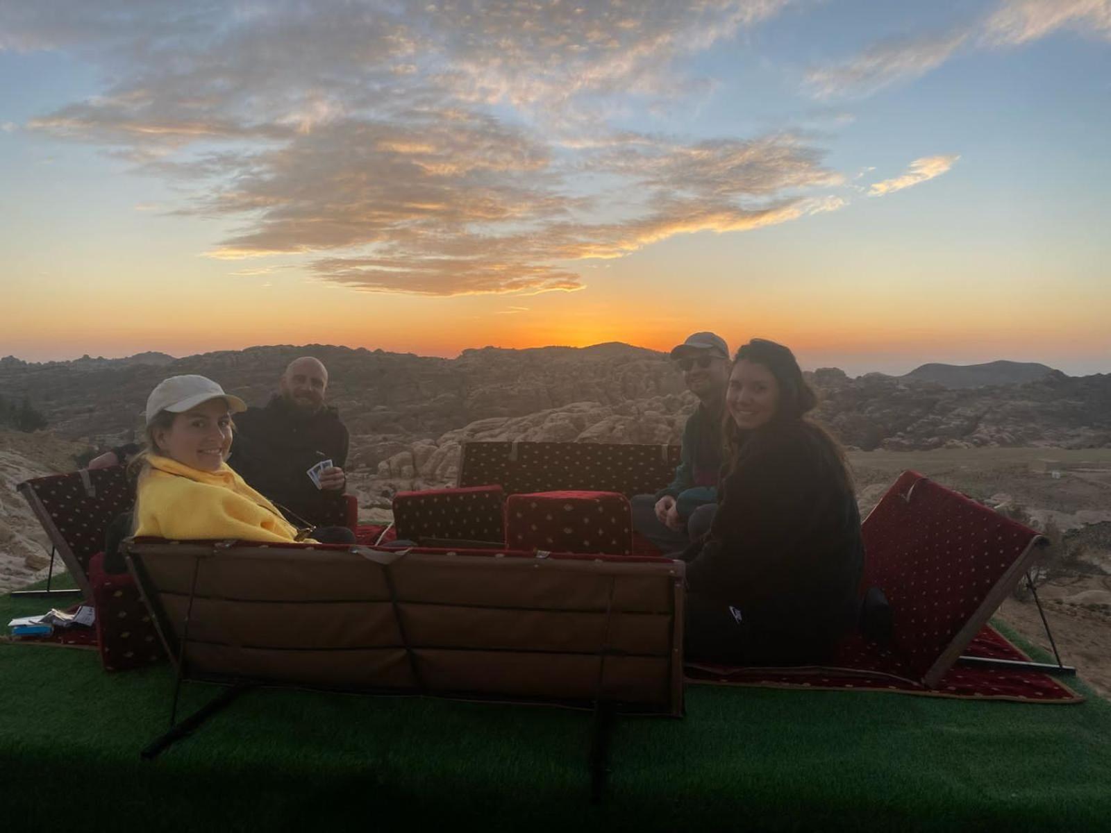 Petra Wassaif Camp Hotel Wadi Musa Exterior foto